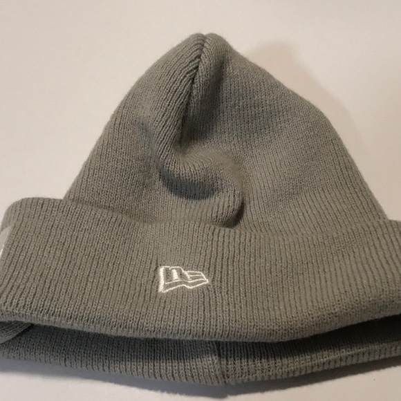 Preowned NEW ERA Philadelphia EAGLES gray knit winter hat - Picture 3 of 5